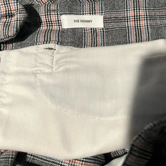 LOFT Skinny Plaid Pant - Picture 6 of 11